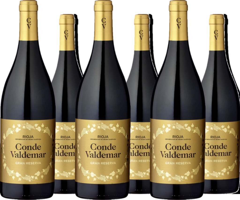 6er Vorteilspaket Conde Valdemar Gran Reserva Rioja DOCa