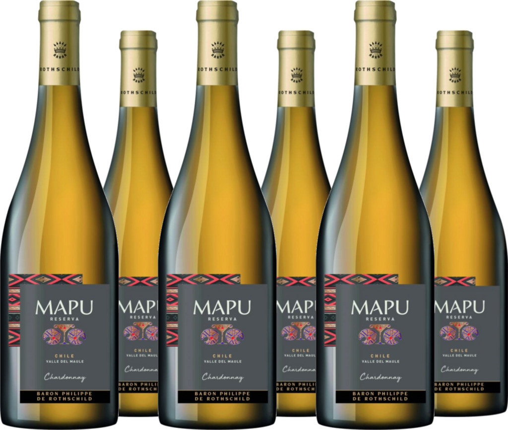 6er Vorteilspaket Mapu Reserva Chardonnay