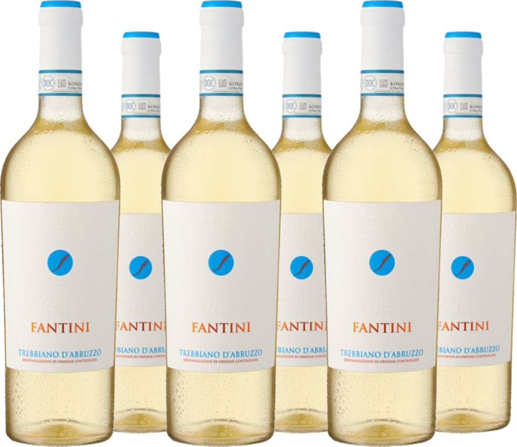 6er Vorteilspaket Fantini Trebbiano d'Abruzzo