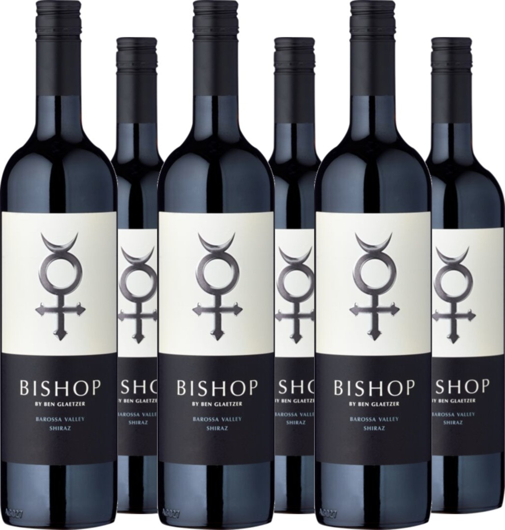 6er Vorteilspaket Glaetzer Bishop Shiraz