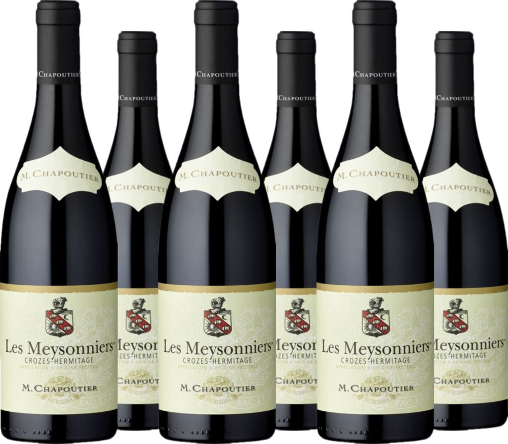 6er Vorteilspaket M. Chapoutier Les Meysonniers Crozes-Hermitage AOC
