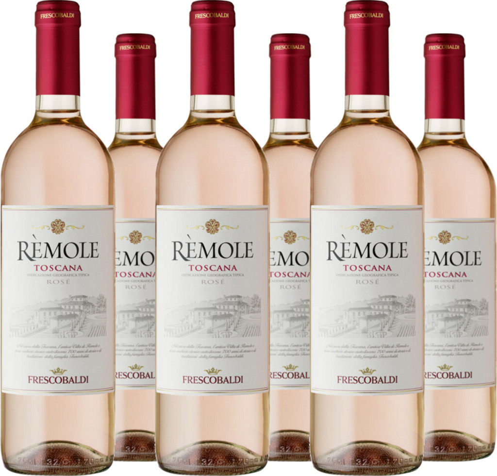 6er Vorteilspaket Rèmole Rosado Toscana IGT