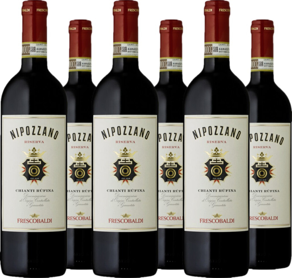 6er Vorteilspaket Nipozzano Chianti Rufina Riserva DOCG
