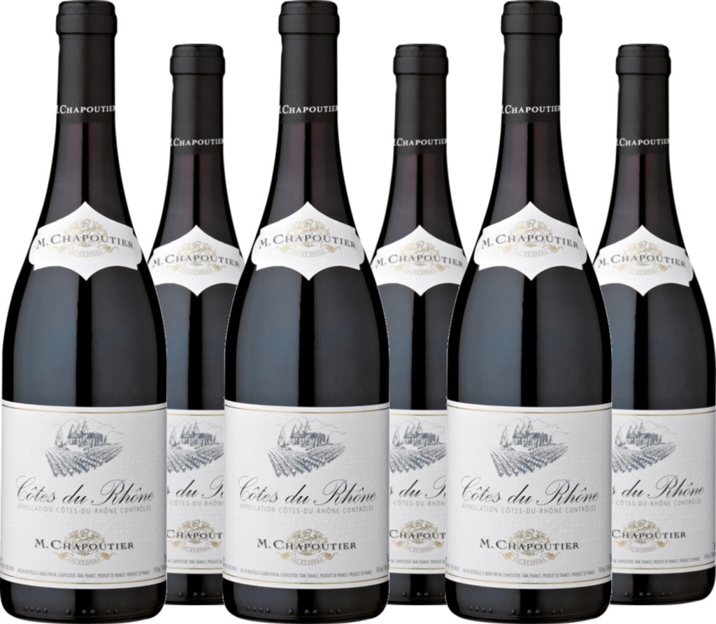 6er Vorteilspaket Côtes du Rhône AOC