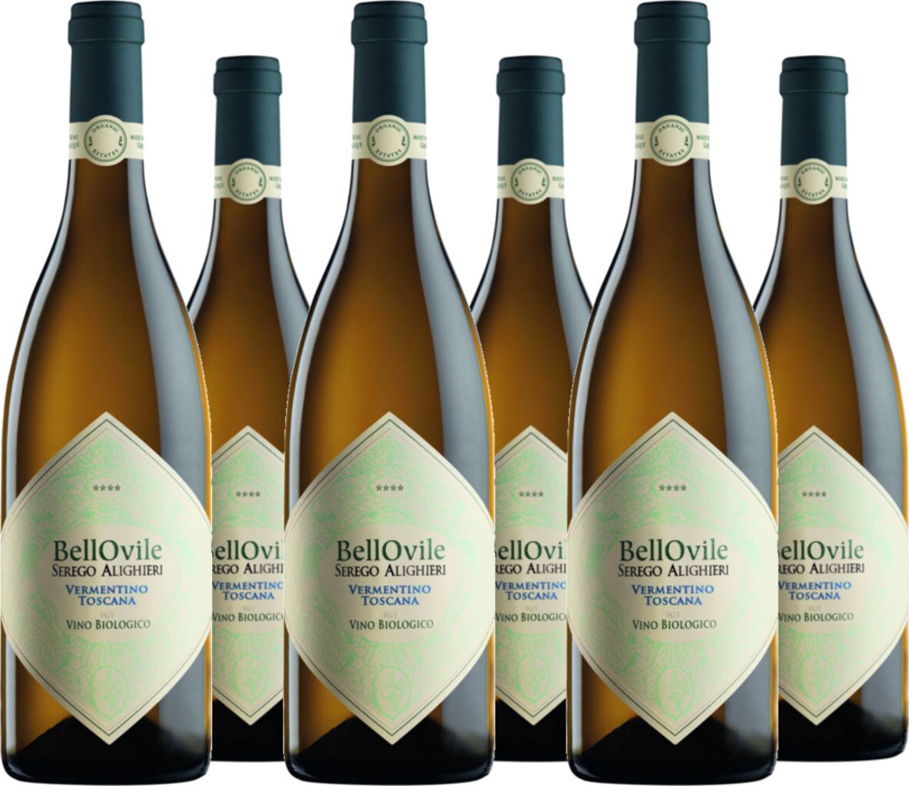 6er Vorteilspaket Serego Alighieri »BellOvile«  Vermentino Toscana -