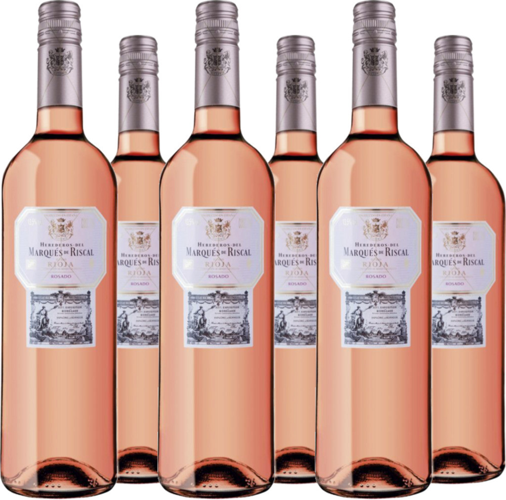 6er Vorteilspaket Marqués de Riscal Rosado Rioja DOCa