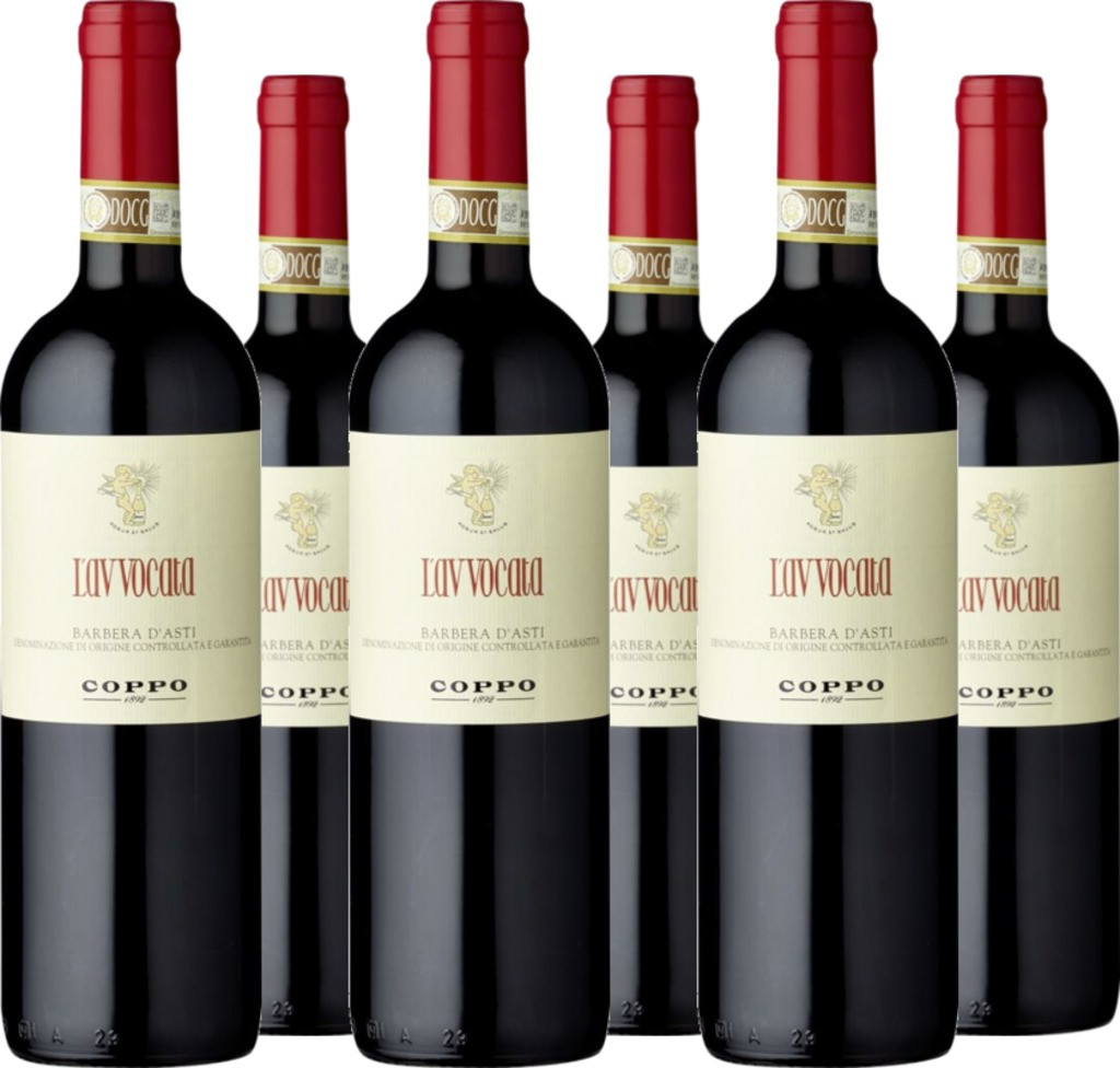 6er Vorteilspaket L’Avvocata Barbera d'Asti DOCG