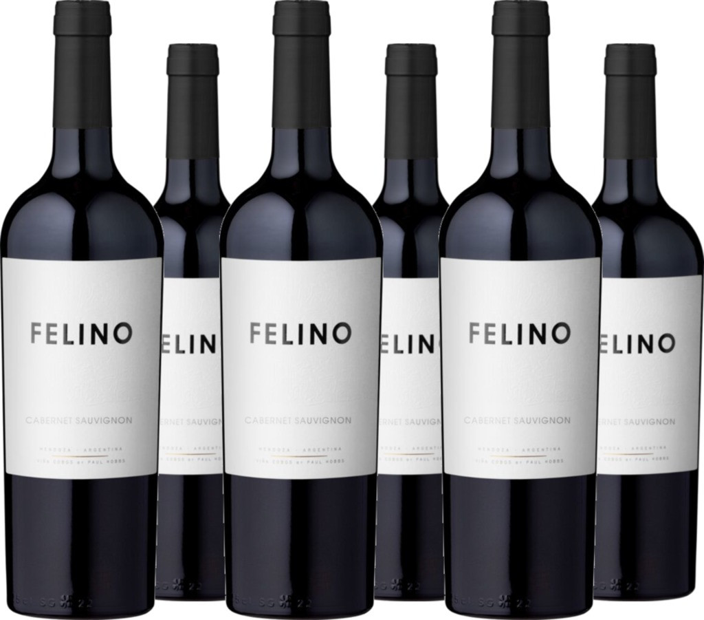 6er Vorteilspaket Vina Cobos 'Felino' Cabernet Sauvignon Mendoza