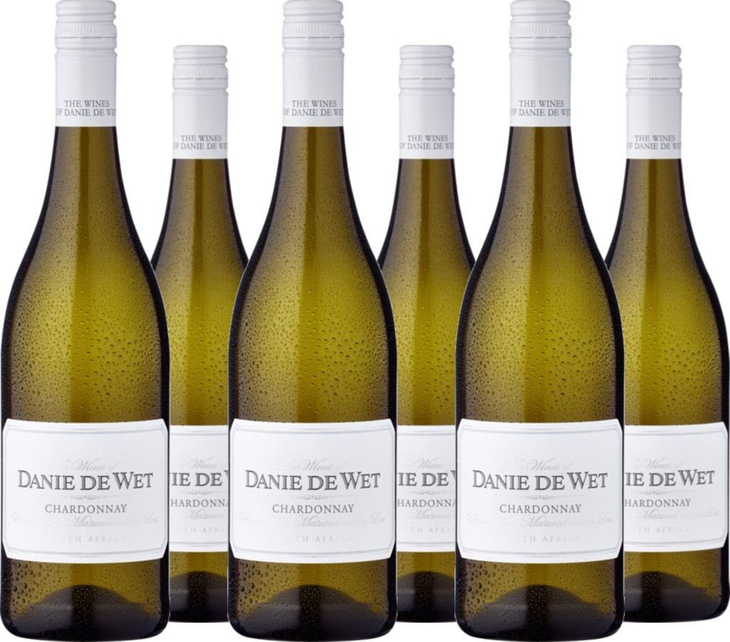 6er Vorteilspaket De Wetshof Estate Chardonnay Unwooded - Matured on the Lees W.O. Robertson