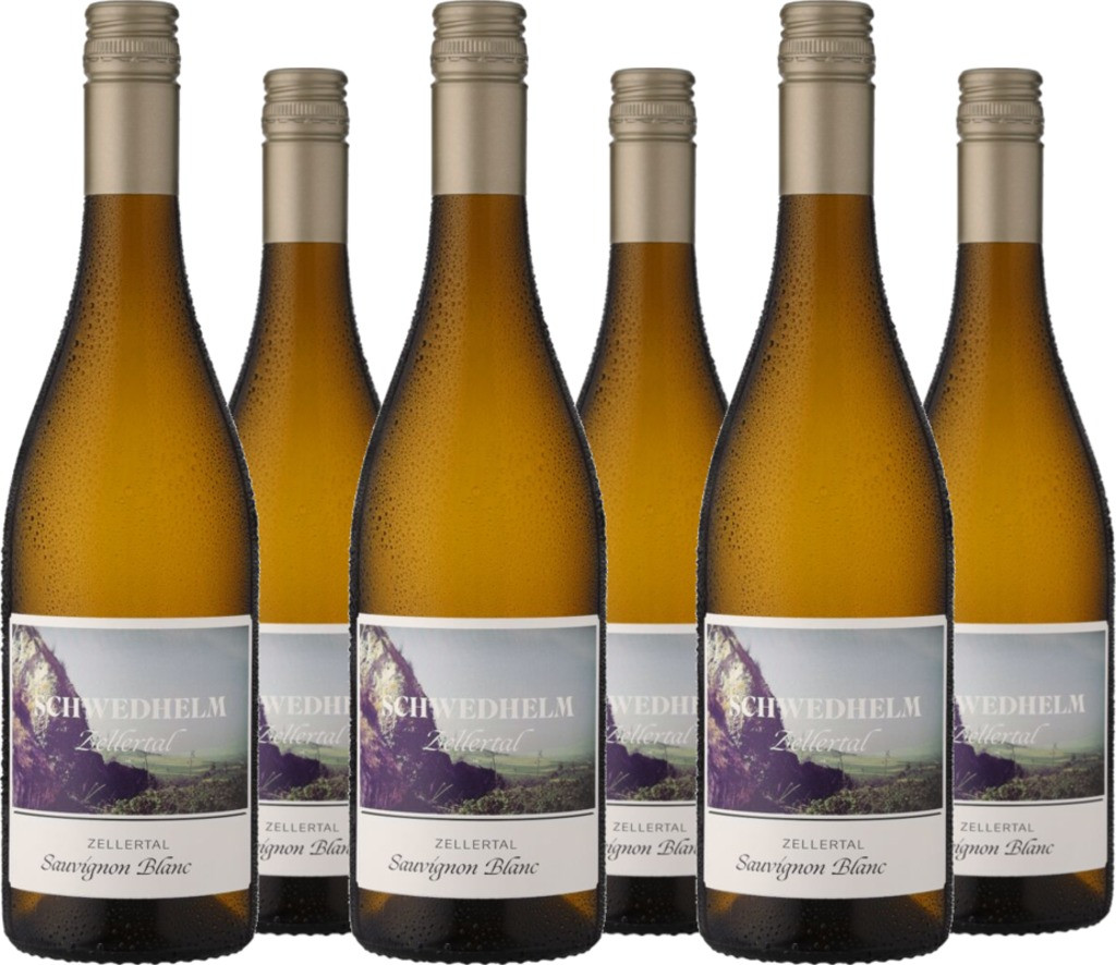 6er Vorteilspaket Schwedhelm Sauvignon Blanc Zellertal QbA trocken