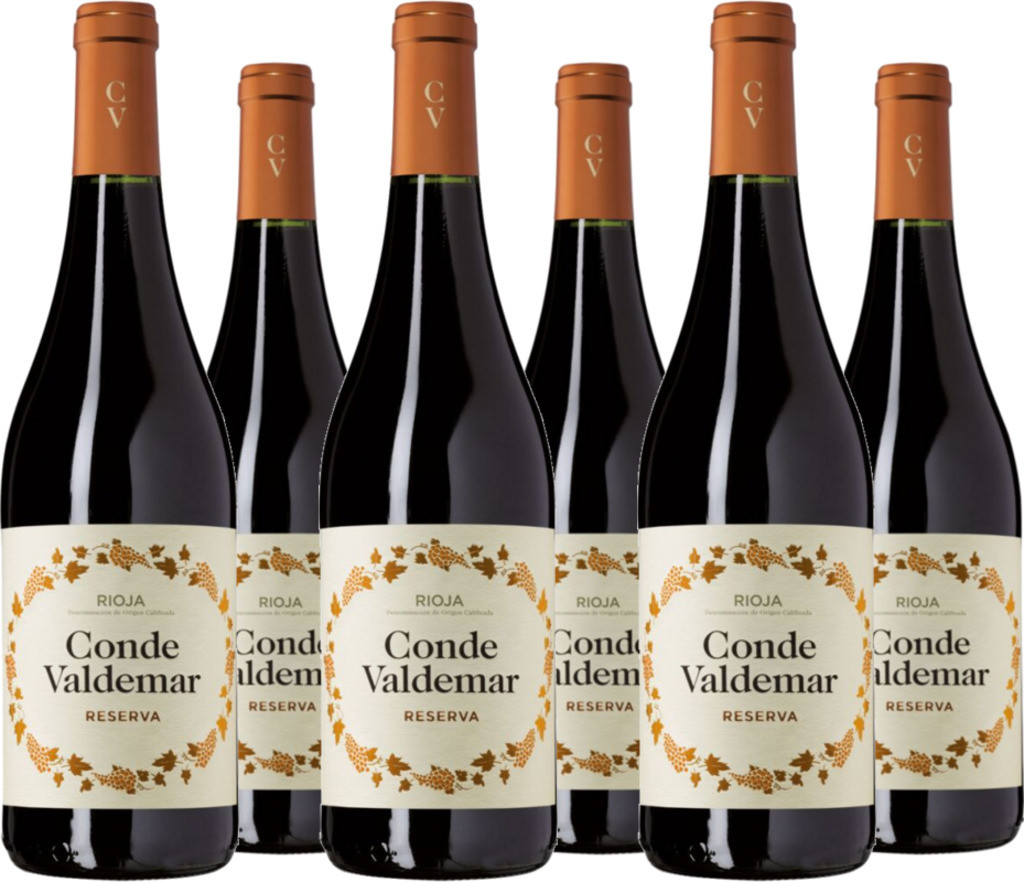 6er Vorteilspaket Conde Valdemar Reserva Rioja DOCa