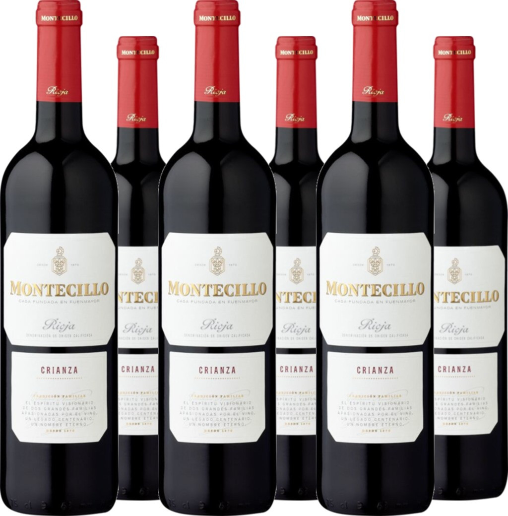 6er Vorteilspaket Montecillo Crianza Rioja DOCa