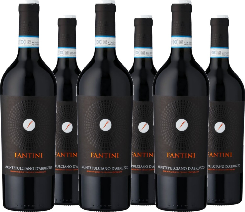 6er Vorteilspaket Fantini Montepulciano d'Abruzzo