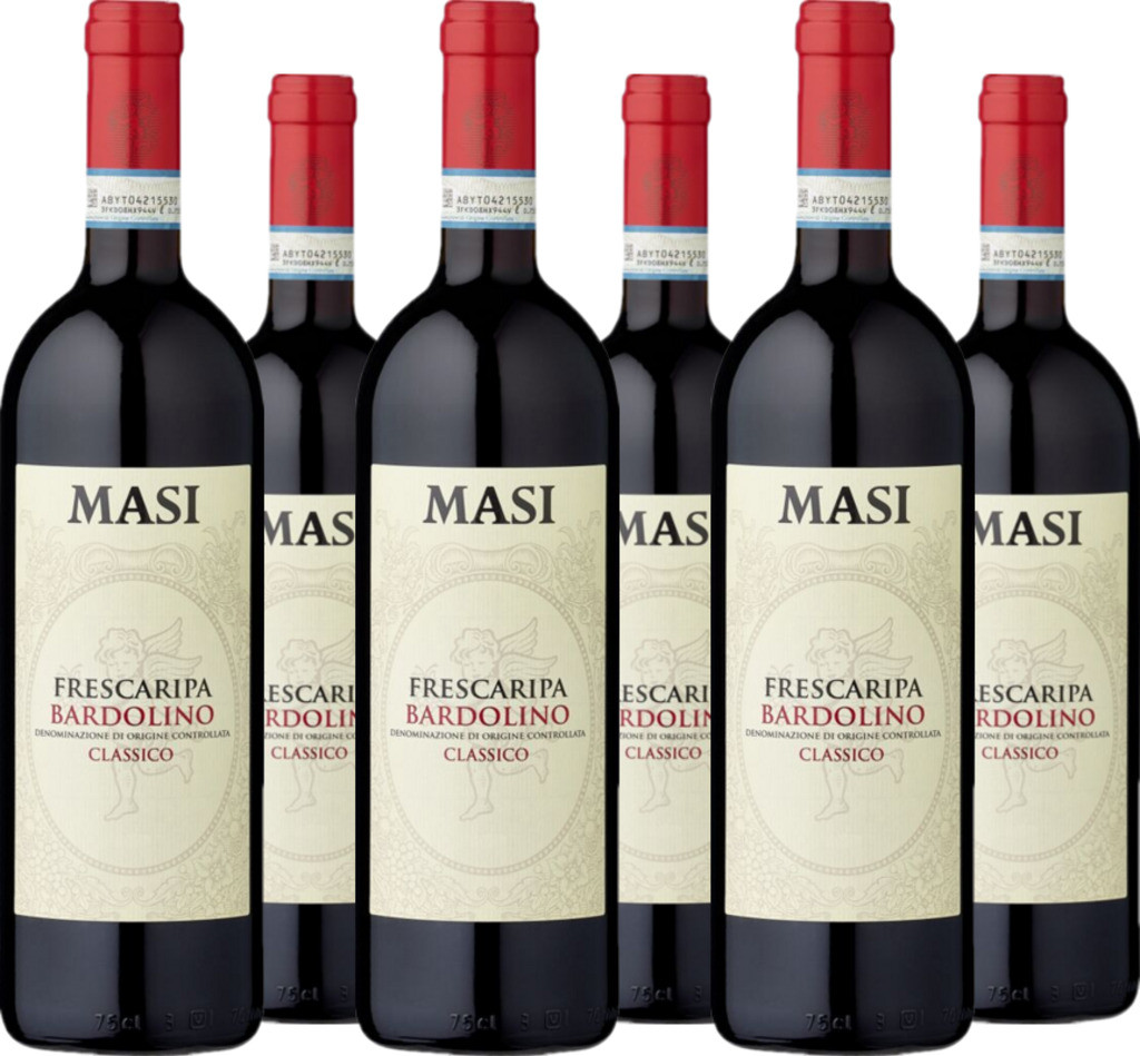6er Vorteilspaket Frescaripa Bardolino Classico DOC
