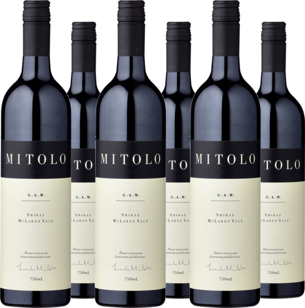 6er Vorteilspaket Mitolo 'G.A.M.' Shiraz McLaren Vale