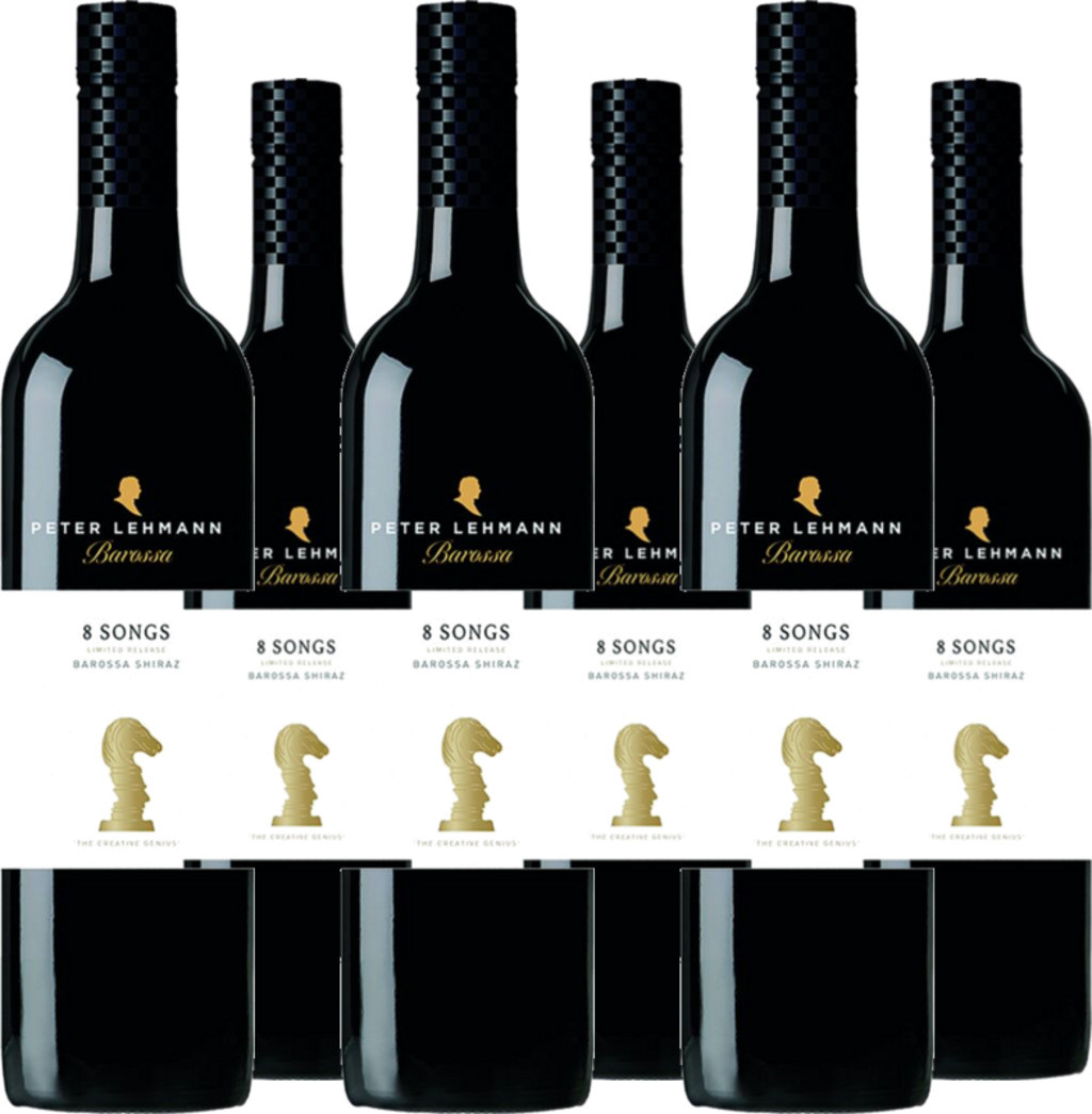 6er Vorteilspaket Peter Lehmann Eight Songs Shiraz Barossa Valley
