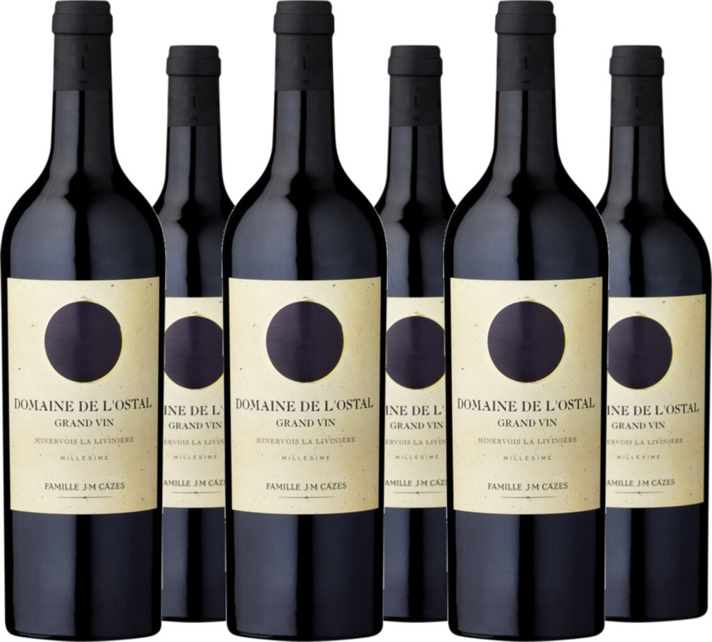 6er Vorteilspaket Domaine de L’Ostal Grand Vin Minervois La Livinière AOC