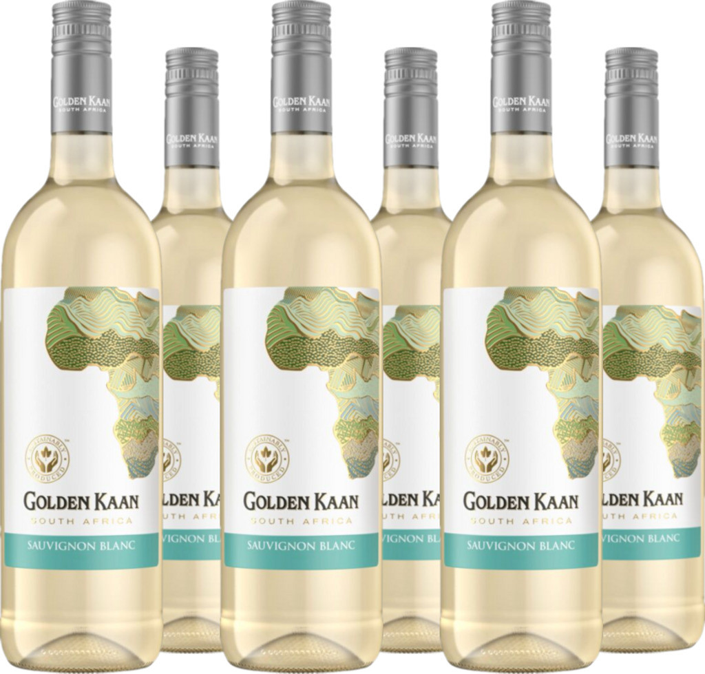 6er Vorteilspaket Golden Kaan Sauvignon Blanc Western Cape