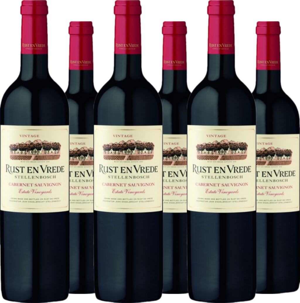 6er Vorteilspaket Rust-en-Vrede Cabernet Sauvignon