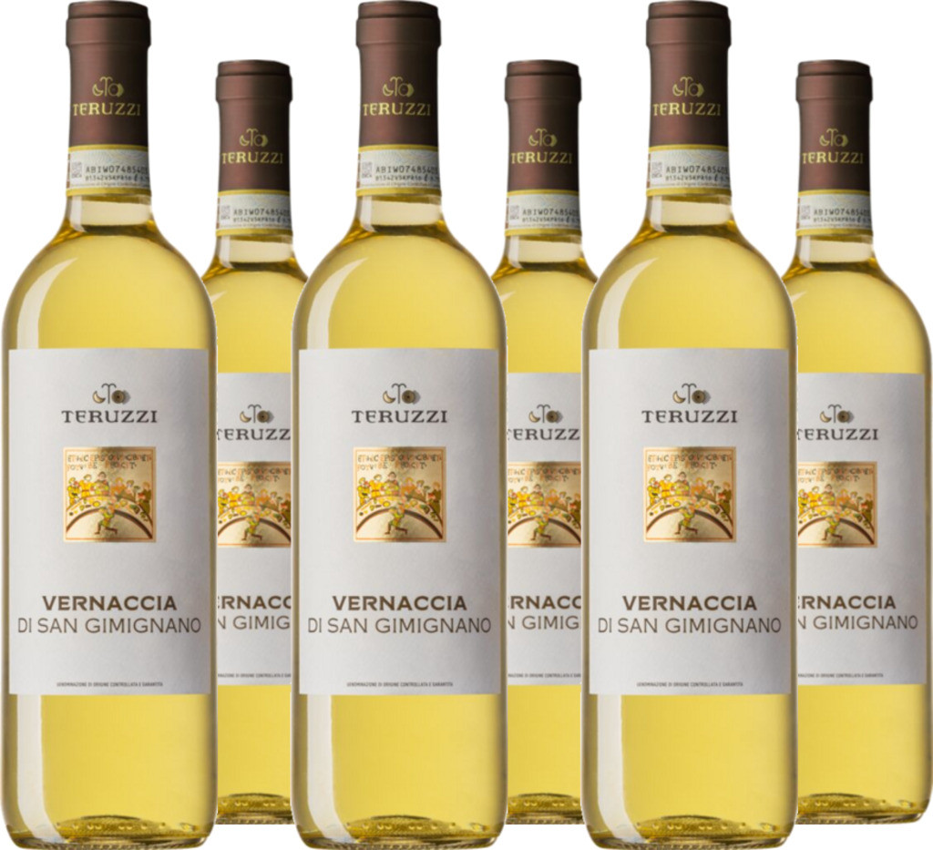 6er Vorteilspaket Vernaccia di San Gimignano DOCG DOCG Vernaccia di San Gimignano
