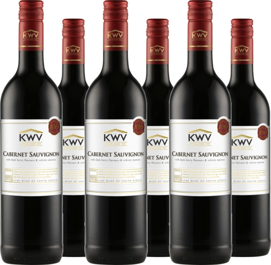 6er Vorteilspaket Cabernet Sauvignon Western Cape