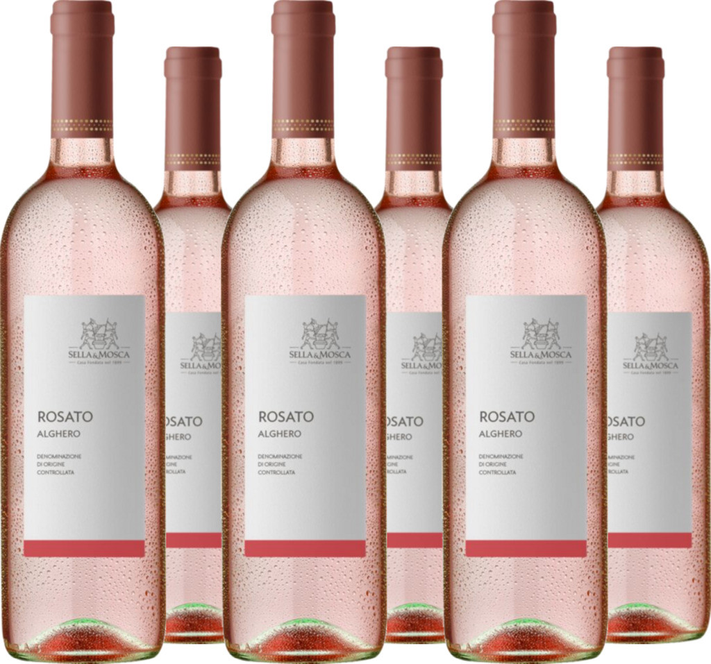 6er Vorteilspaket Rosato Alghero DOC
