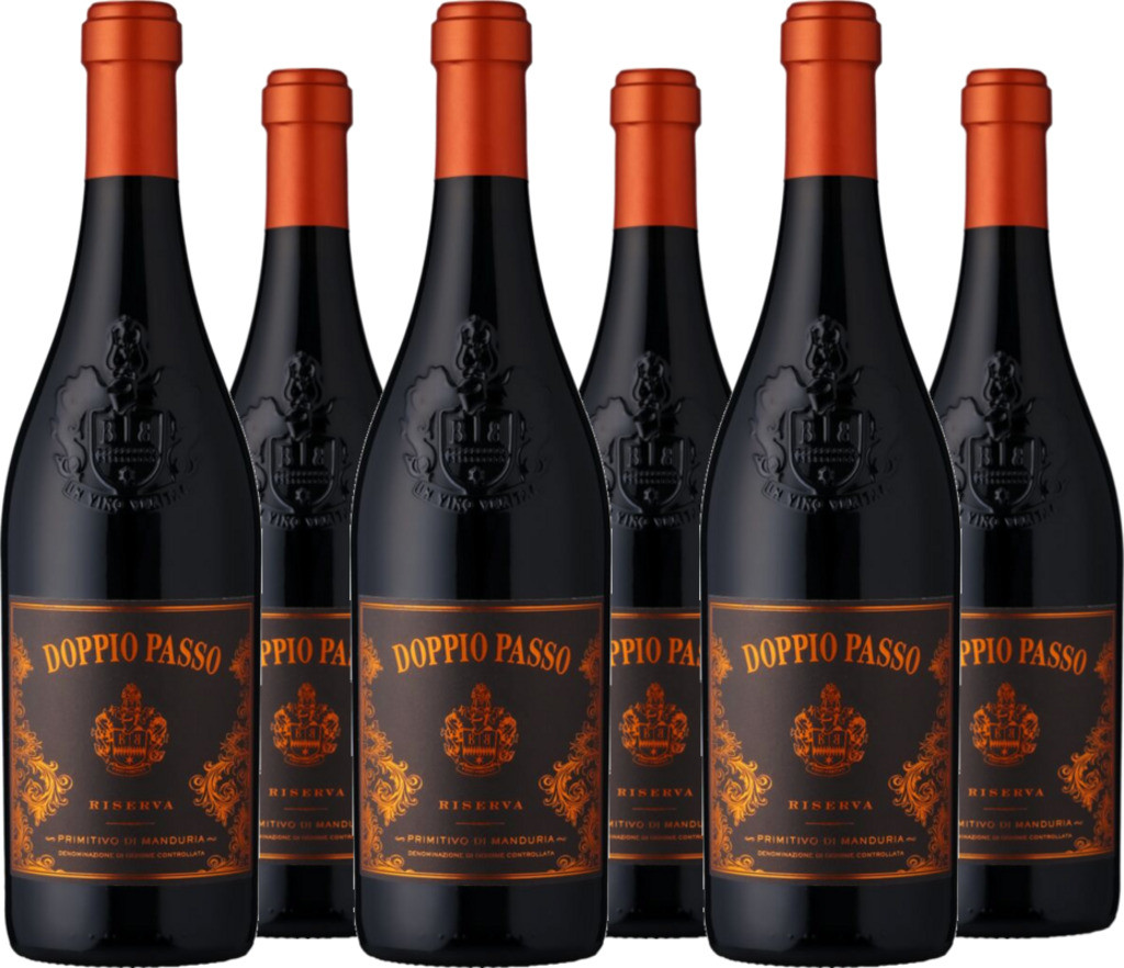 6er Vorteilspaket Doppio Passo Primitivo di Manduria Riserva