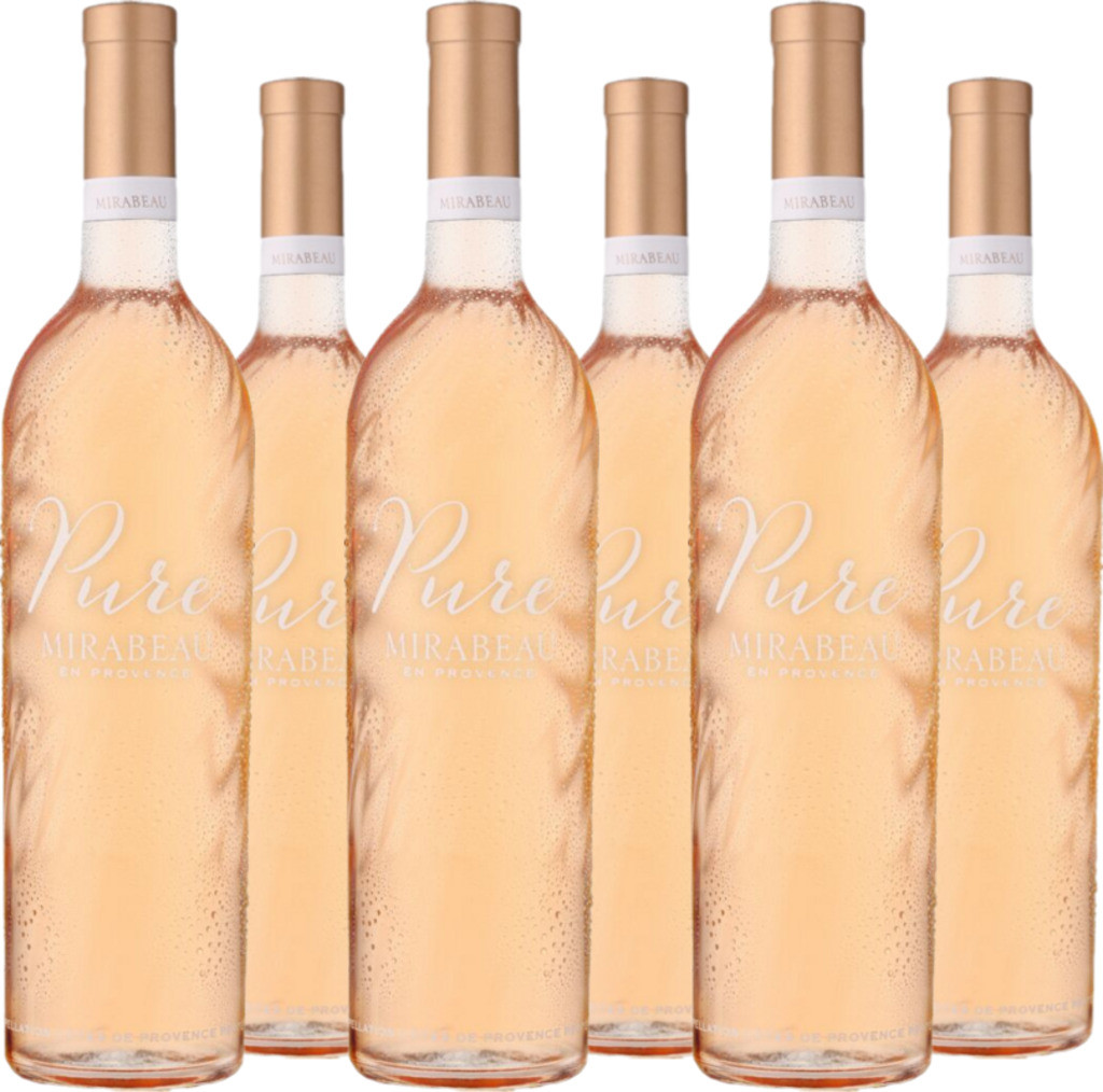 6er Vorteilspaket Mirabeau »Pure« Rosé
