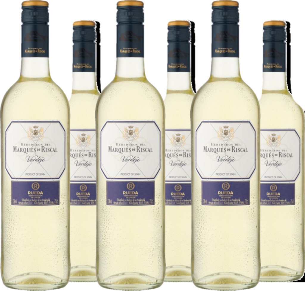 6er Vorteilspaket Marqués de Riscal Blanco Rueda DO