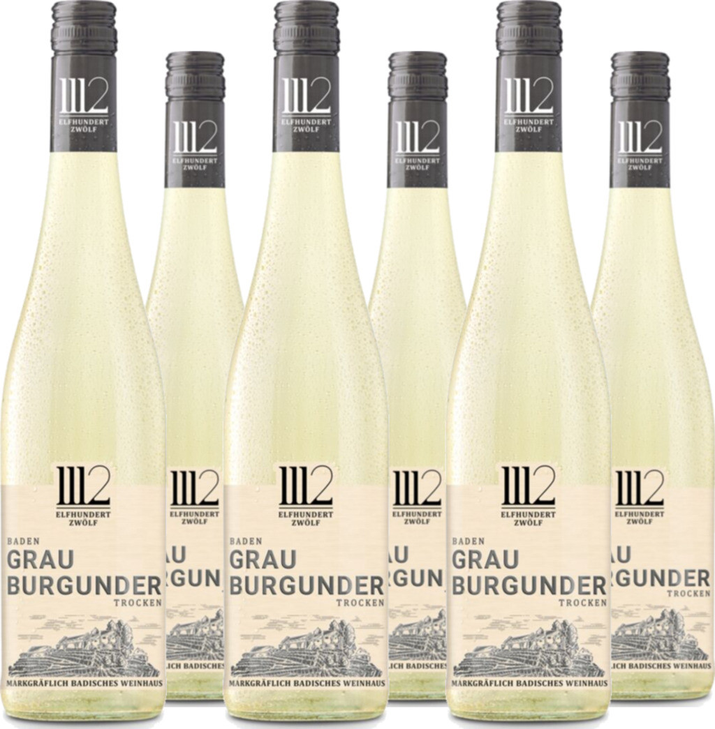 6er Vorteilspaket »Elfhundertzwölf« 1112 Grauburgunder