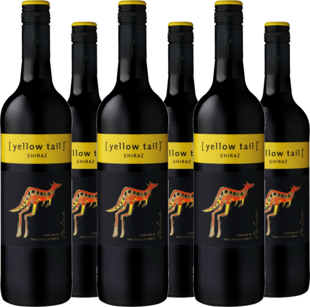 6er Vorteilspaket [yellow tail]® Shiraz South Eastern Australia