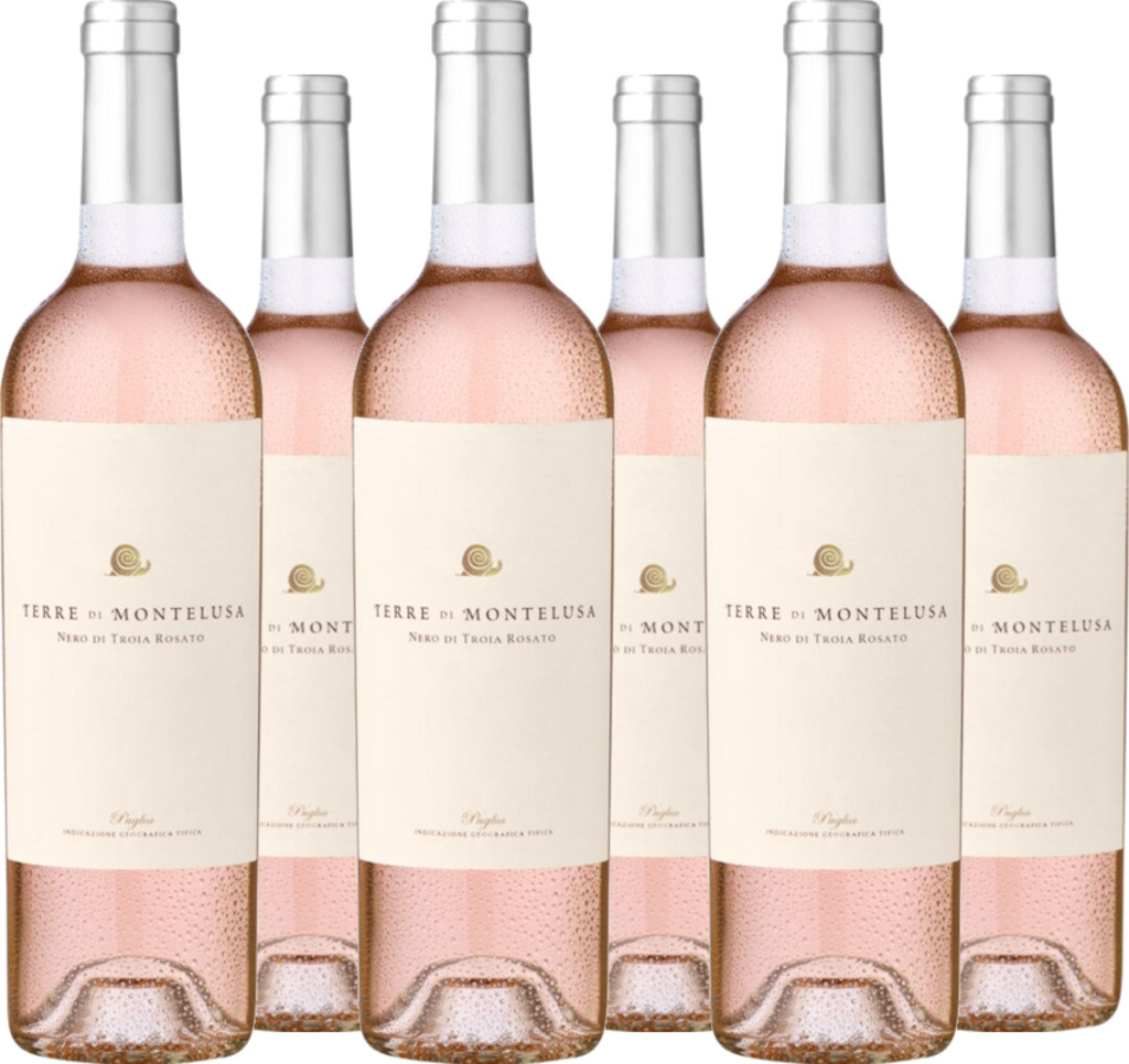 6er Vorteilspaket Terre di Montelusa Nero di Troia Rosato