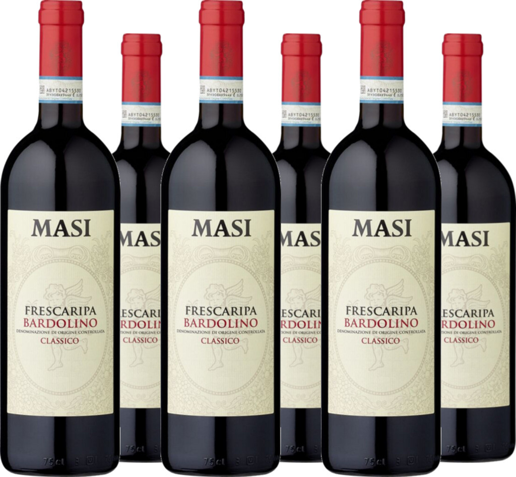6er Vorteilspaket Frescaripa Bardolino Classico DOC