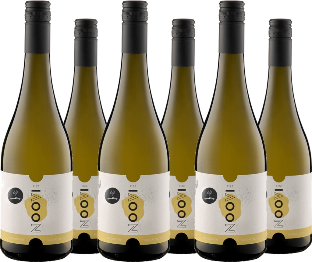 6er Vorteilspaket NOOVI Fizz - alkoholfreier Sparkler