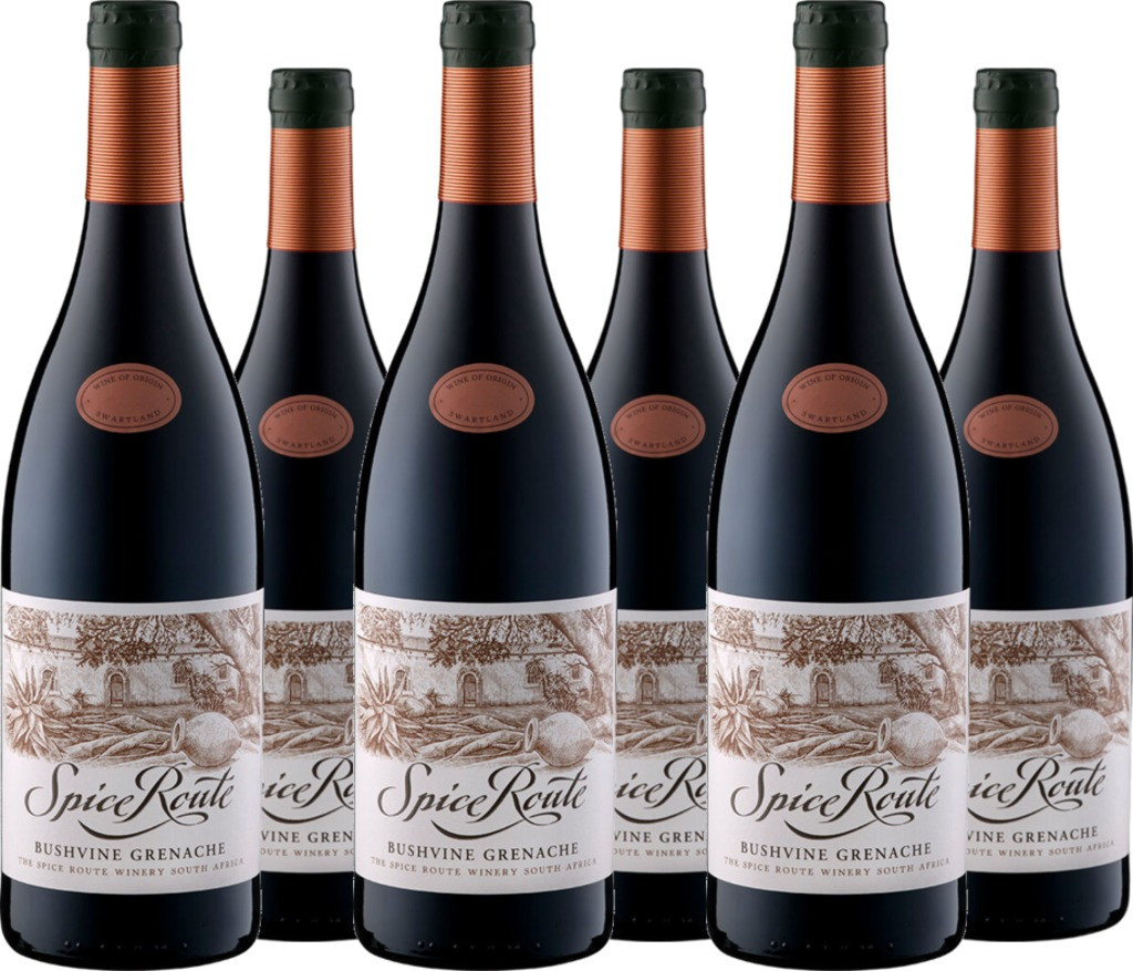 6er Vorteilspaket Spice Route Bushvine Grenache