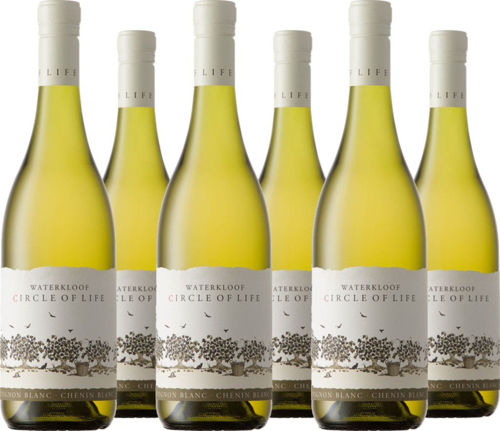 6er Vorteilspaket Waterkloof Circle of Life White