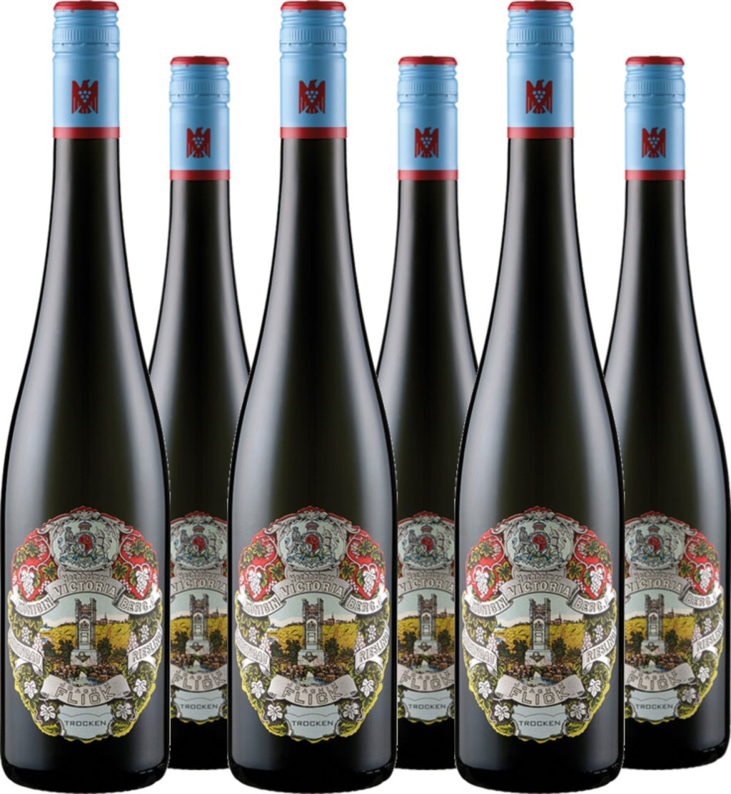 6er Vorteilspaket Hochheim Königin Victoriaberg Riesling VDP1te Lage