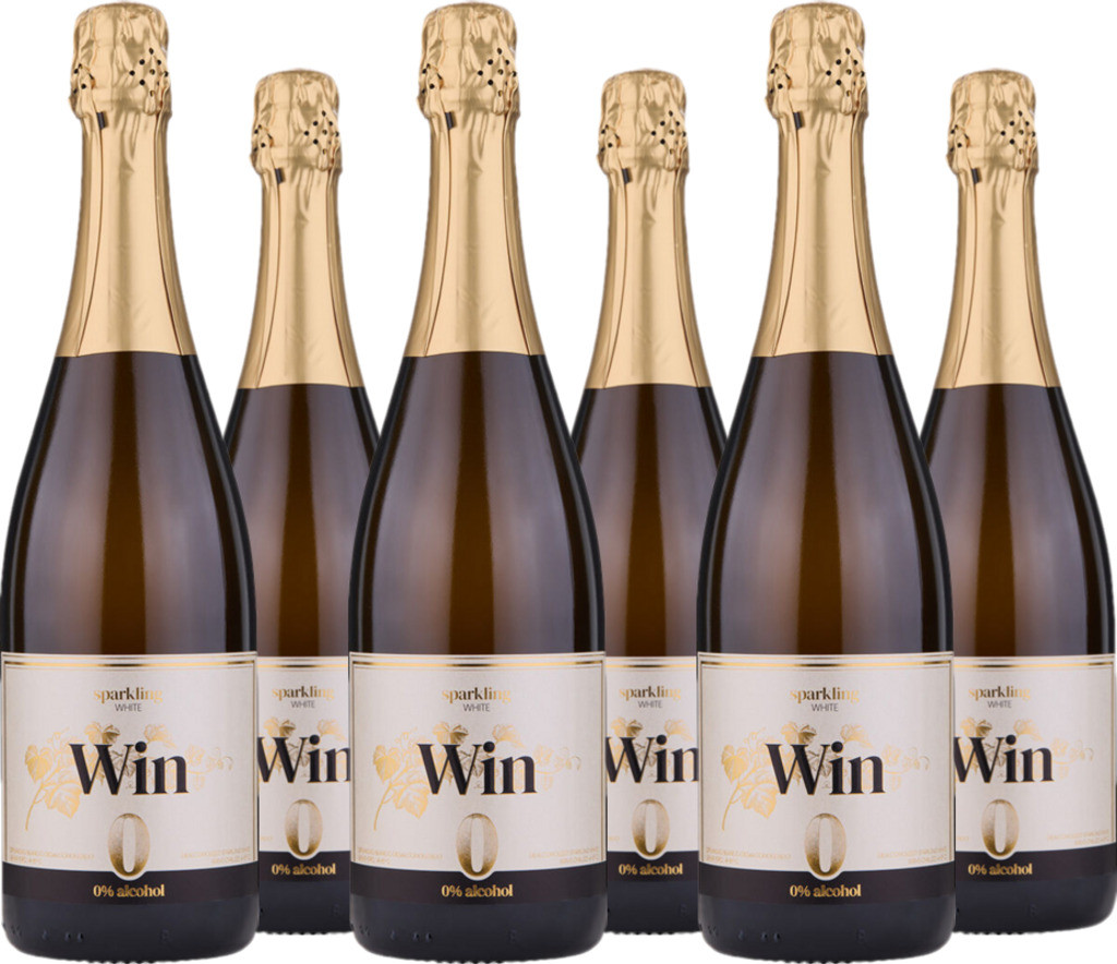 6er Vorteilspaket WIN Sparkling Verdejo - alkoholfrei