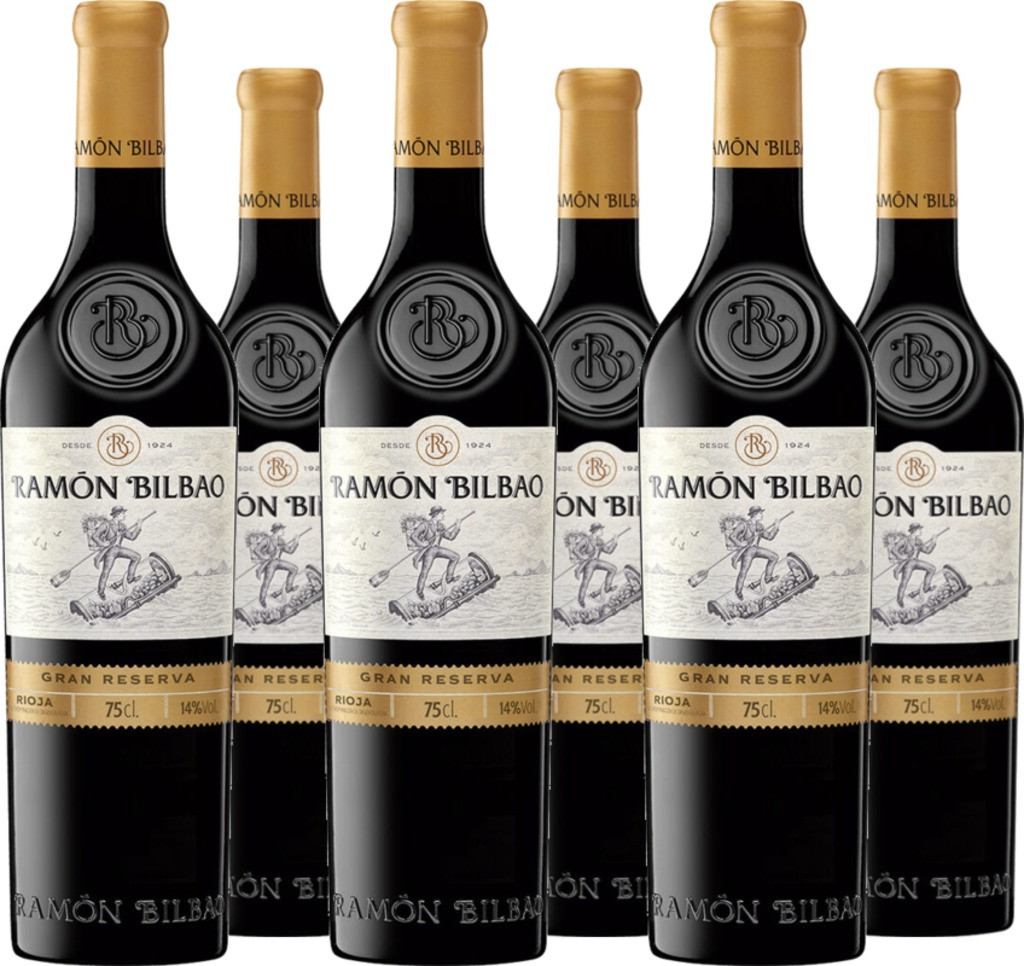 6er Vorteilspaket Ramón Bilbao Gran Reserva DOCa
