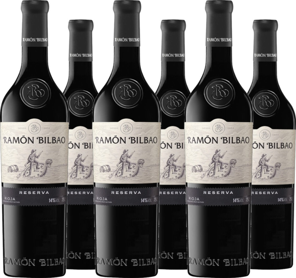 6er Vorteilspaket Ramón Bilbao Reserva DOCa
