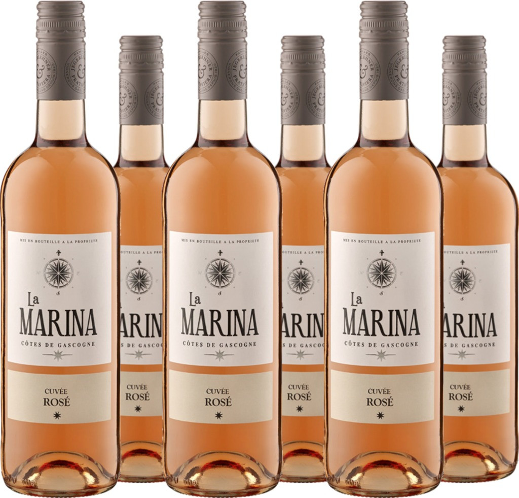 6er Vorteilspaket La Marina - Cuvée Rosé VdP Côtes de Gascogne
