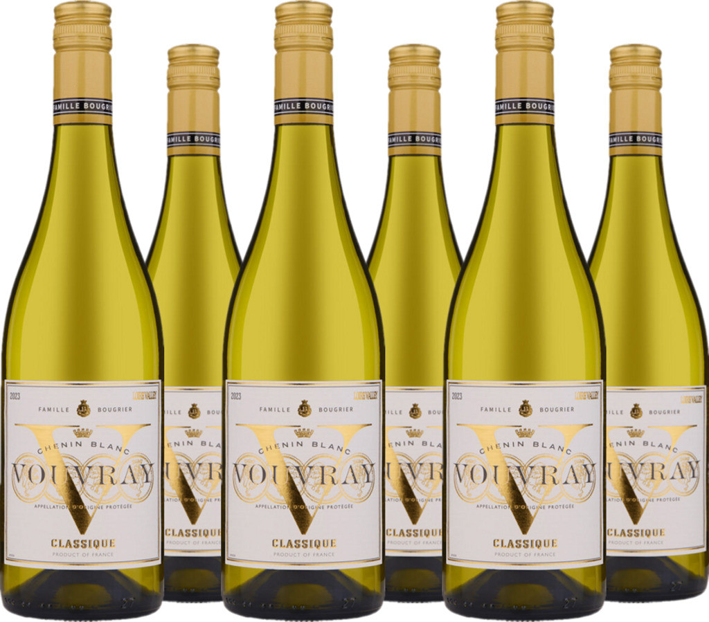 6er Vorteilspaket Vouvray V - demi sec