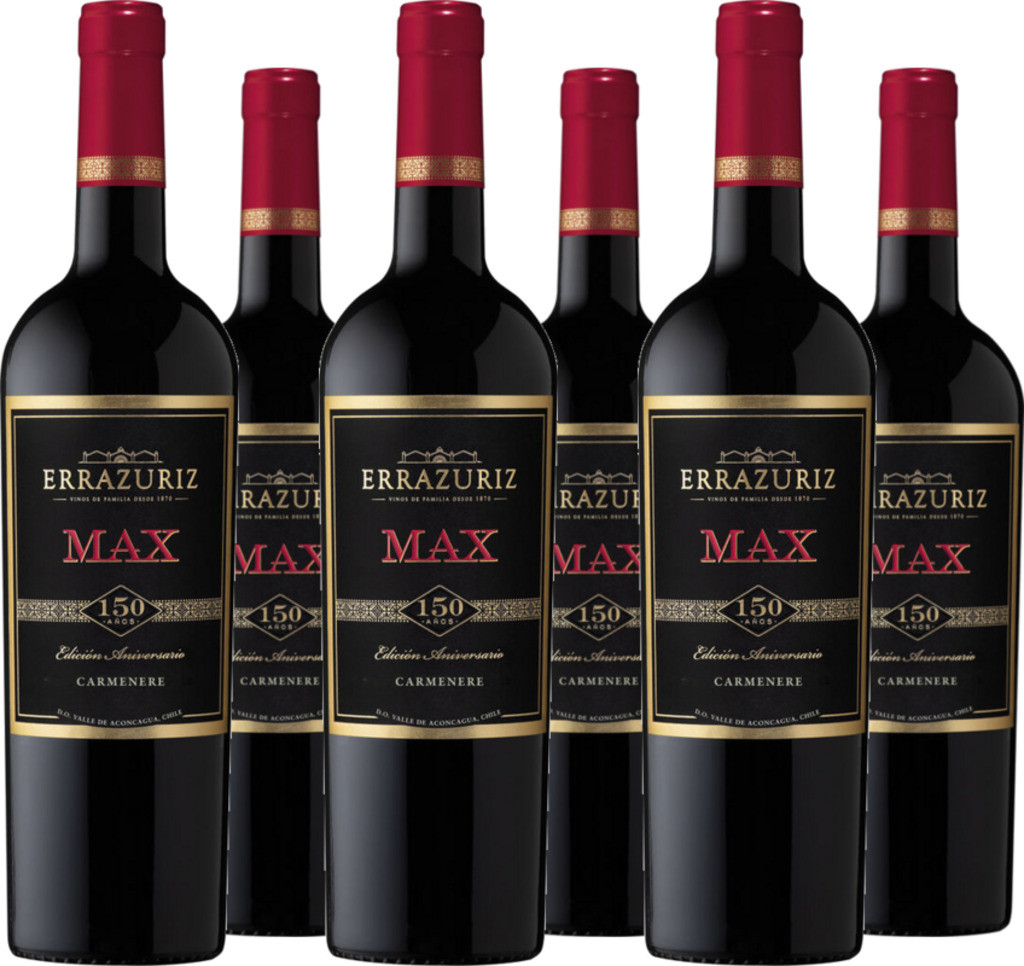 6er Vorteilspaket MAX Carmenere