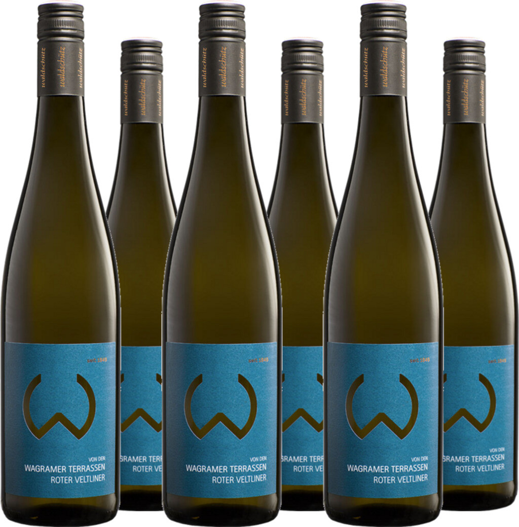 6er Vorteilspaket Von den Wagramer Terrassen Roter Veltliner DAC