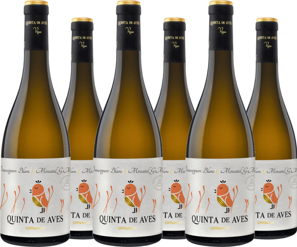 6er Vorteilspaket Quinta de Aves Sauvignon Blanc & Moscatel