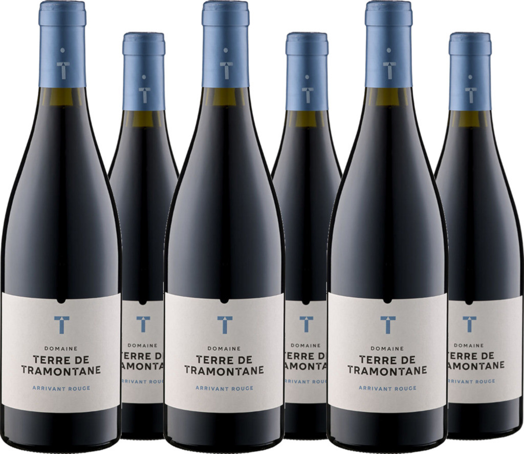6er Vorteilspaket Terre de Tramontane Arrivant Rouge AOP -