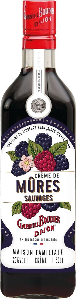 Liqueur Creme de Mûres (0,5l) Gabriel Boudier 