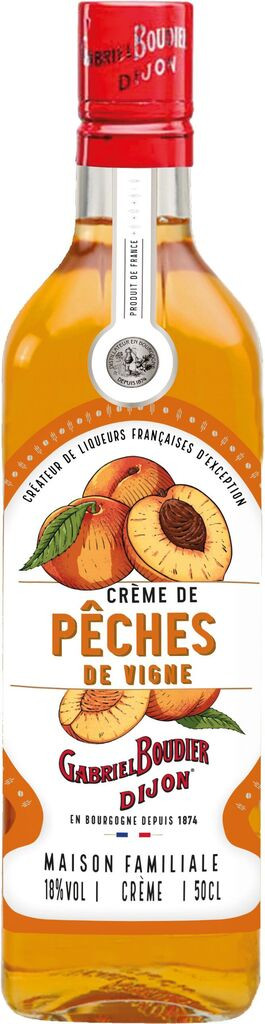 Créme de Pêches Gabriel Boudier Dijon