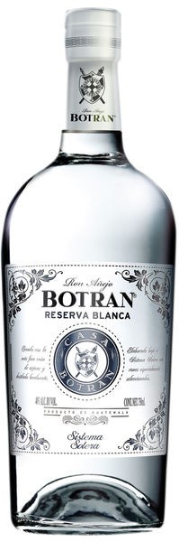 Ron Botran Reserva Blanca 1893 3yo, 0,7l Botran Quetzaltenango