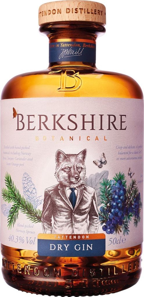 Berkshire Botanical Dry Gin 0,5l  Halewood 